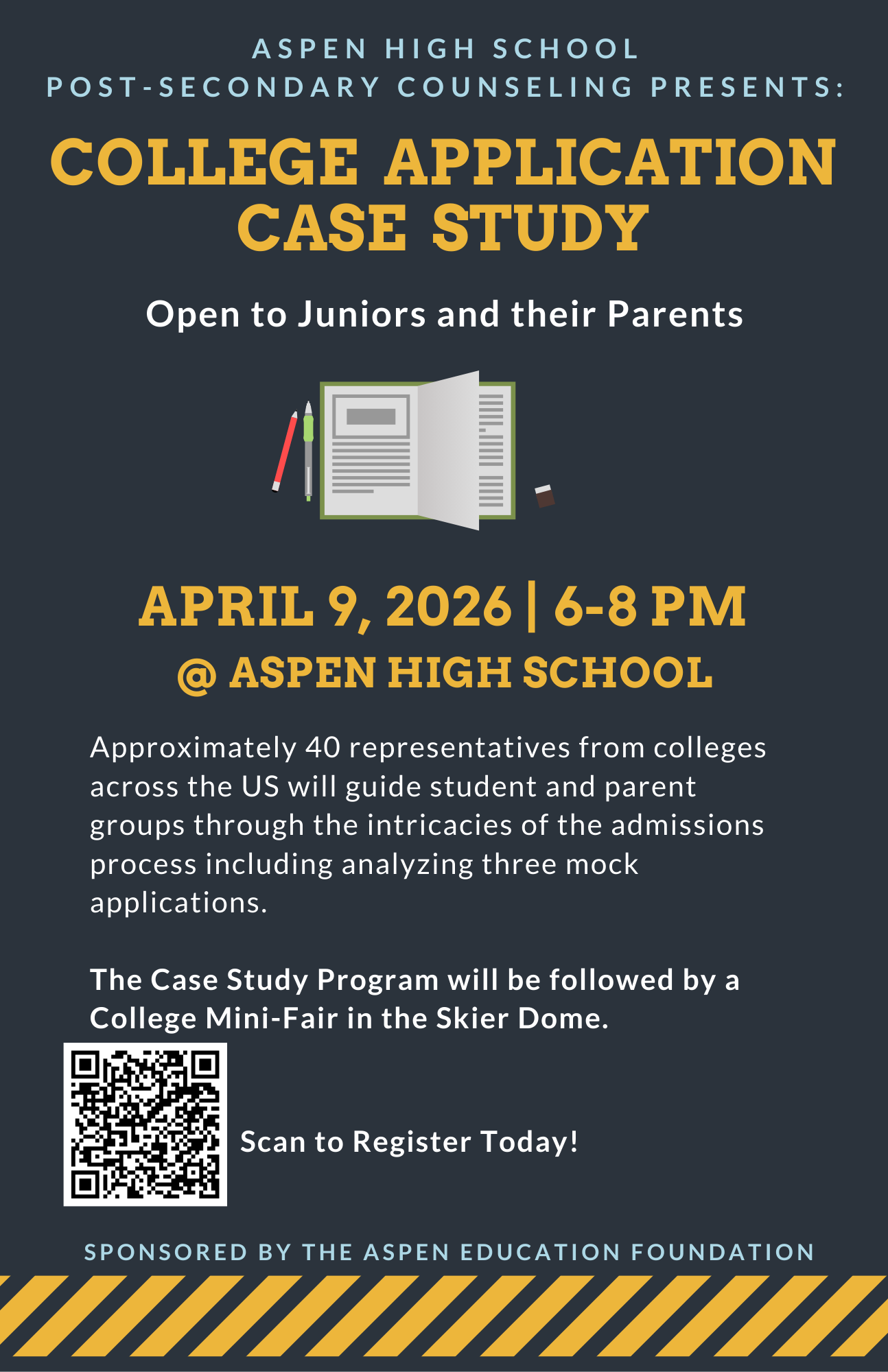 case study registration flyer